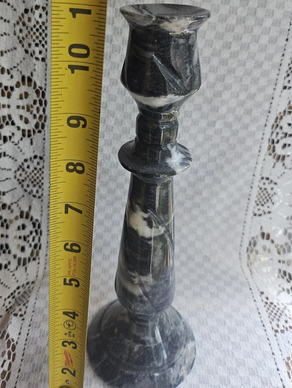 Vintage Marble Candlestick
